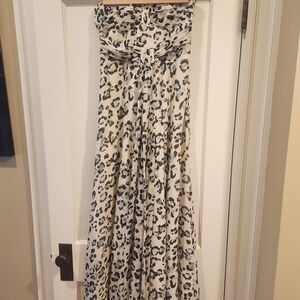 Nanette Lepore Cream Strapless Dress